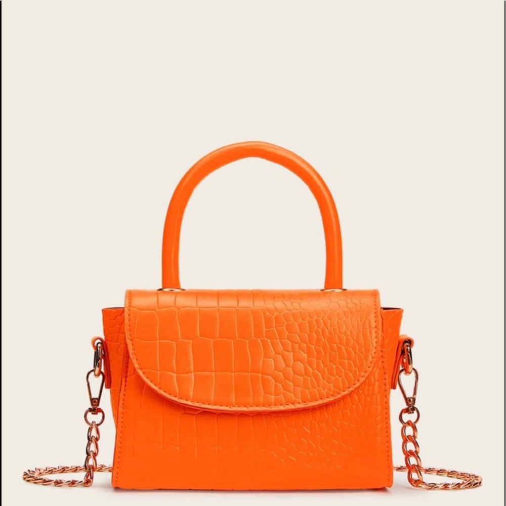 Neon Bright Satchel Bag